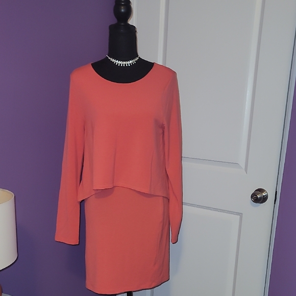 Coral Women's All In One Dress Sz:L - Picture 8 of 10